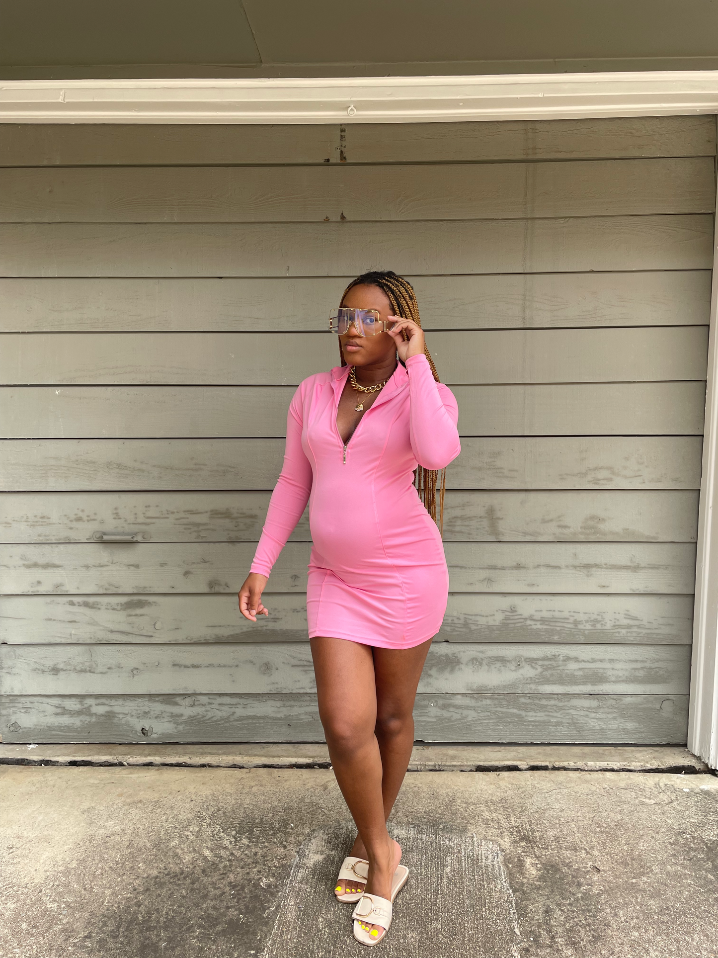 Bubblegum Pink Active Dress