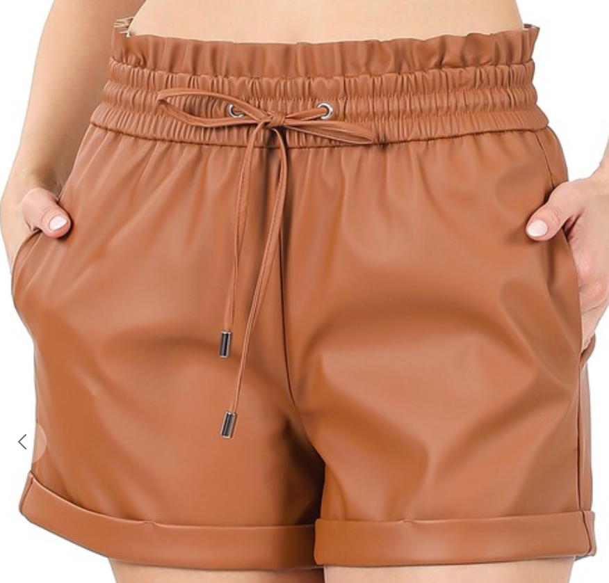 Em "Leather" Shorts