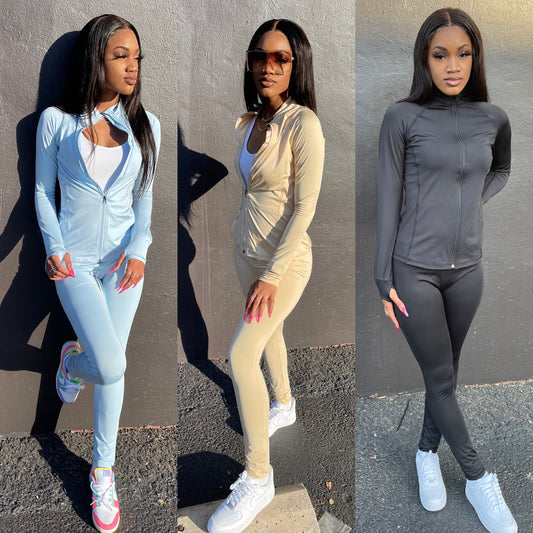 The Shonti Hoodless Zip Tracksuit