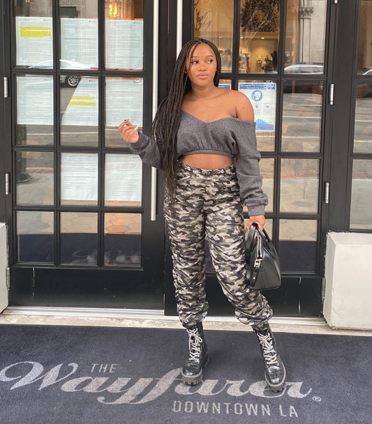 Zora Camo Pants