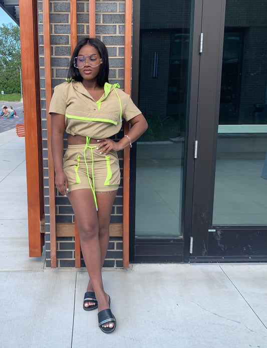 "Desi" Short Set