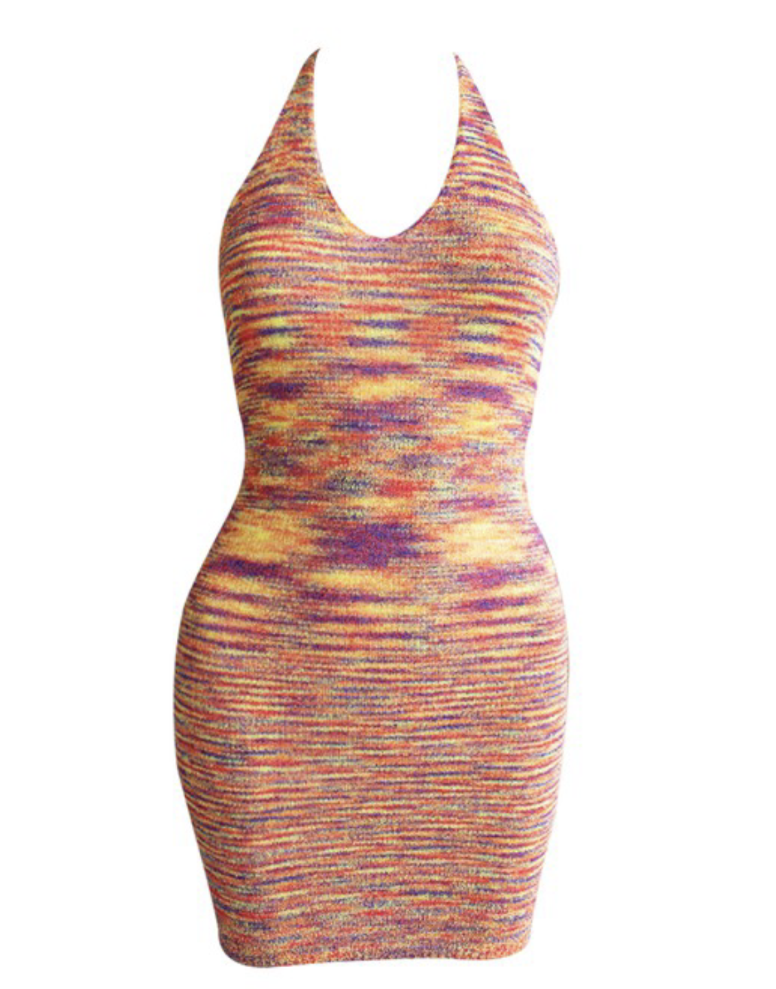 Teni Knitted Halter Dress