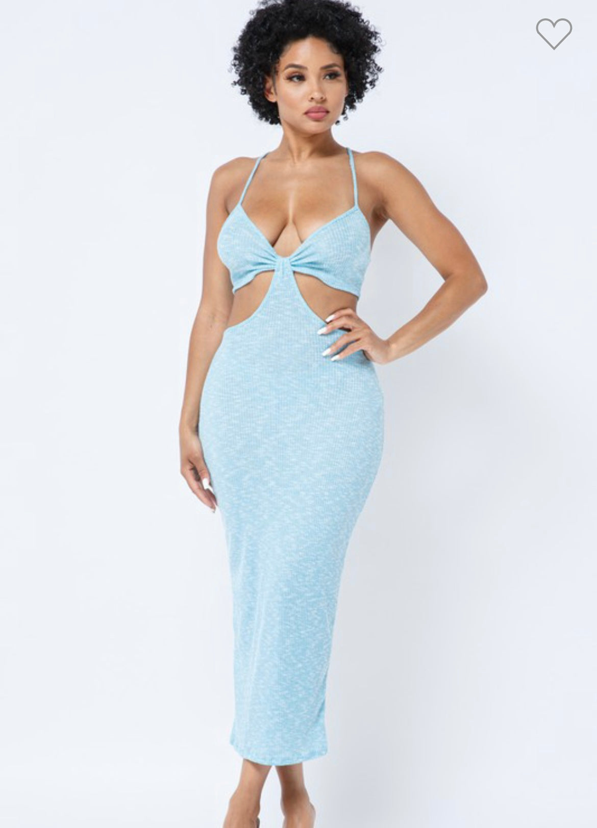 Lily Blue Cutout Dress