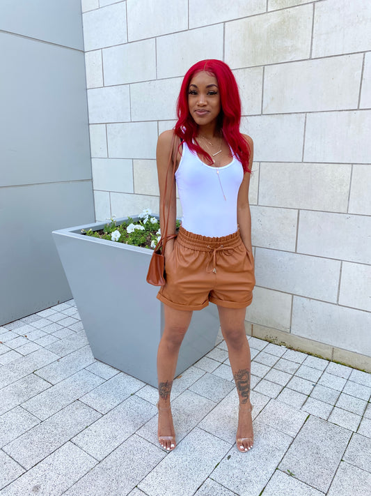 Em "Leather" Shorts